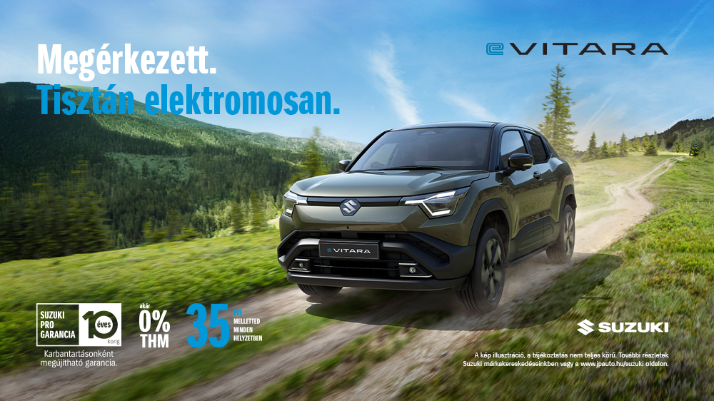 Megérkezett az új Suzuki eVITARA!